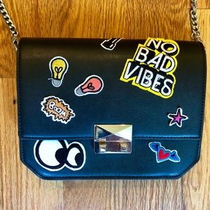 SOLD! Zara Patch Crossbody Bag